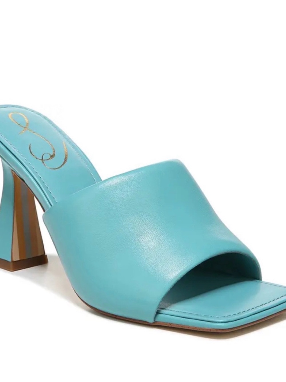 Sam Edelman Carmen Sandals / Mules Blue/ Teal Size 8